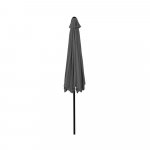 SPRINGOS SUNNY GU00200-XG Zahradní slunečník 290 cm, tmavě šedý – Hledejceny.cz