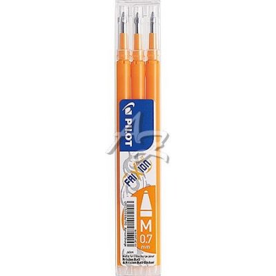 Pilot FriXion 2067 M 0,7mm Oranžová náplň / 3 ks