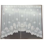 Bílá záclona oblouk 02 Bílá, 160x320cm – Hledejceny.cz
