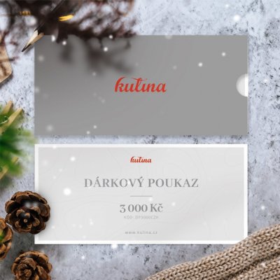 Kulina Dárkový poukaz v hodnotě 3 000 Kč – Zboží Mobilmania