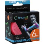 Bronvit Kineziologická páska classic růžová 5 cm x 6 m – Zboží Dáma