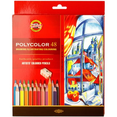 Koh-i-noor POLYCOLOR 3836 48ks – Zboží Mobilmania