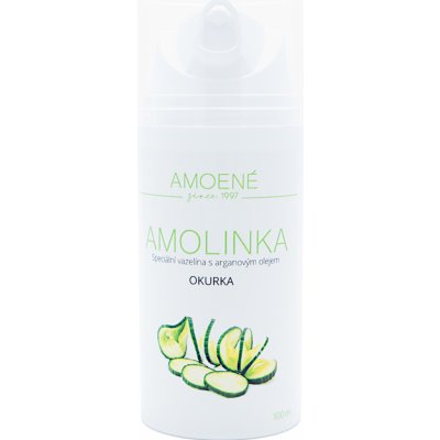 Amoene AMOLINKA luxusní vazelína s arganovým olejem a vůní okurky 100ml – Zboží Mobilmania