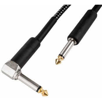 Cascha Guitar Cable 6 m Angled