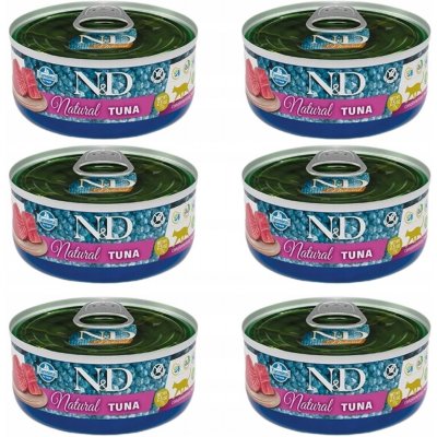 N&D Cat Natural Tuna 70 g – Hledejceny.cz