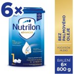 Nutrilon 1 Advanced 6 x 800 g – Hledejceny.cz