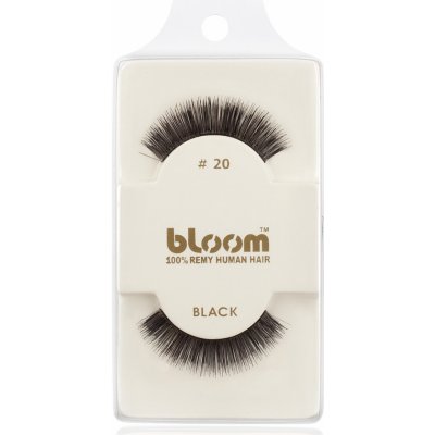 Bloom 100% Remi Human Hair 20 černé – Zboží Dáma