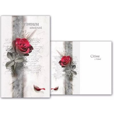 MFP paper s.r.o. Kondolence Smuteční květy - růže – Sleviste.cz