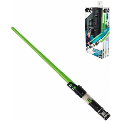 HASBRO STAR WARS Meč Luke Skywalker Lightsaber Forge zelený plast 121462