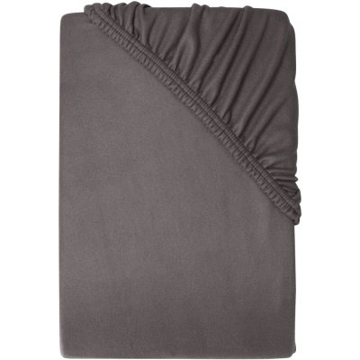 LIVARNO fleece napínací prostěradlo tmavě šedá 140-160x200 – Sleviste.cz