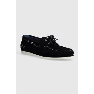 Tommy Hilfiger TH Boat suede pánské tmavomodré FM0FM04505 – Zbozi.Blesk.cz