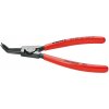 Kleště kulaté KNIPEX - Kleště na pojistné kroužky Ø 40-100mm - vnější, zahnuté - 210mm (4631A32)