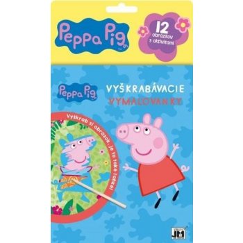 Jiri Models Omalovánka škrabací Prasátko Peppa