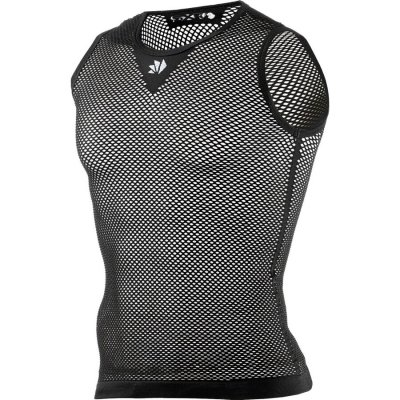 SIXS SMR3 síťované tričko bez rukávů černá – Zboží Dáma
