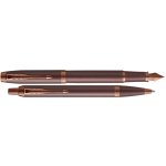 Parker 1502/3190514 IM Monochrome Burgundy duo sada dárková sada plnicího pera a kuličkové tužky – Zboží Živě