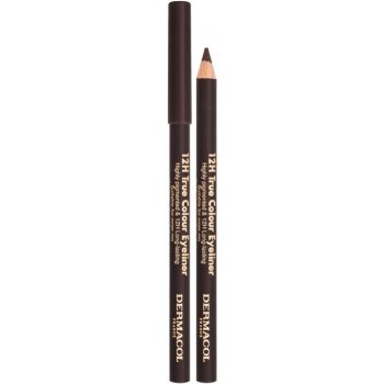 Dermacol 12H True Colour dlouhotrvající tužka na oči 6 Dark Brown 0,28 g