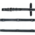 WALDHAUSEN Otěže Rubber-Leather černé – Zboží Dáma