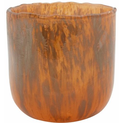 Ter Steege Váza Meja splash orange D15 H13 – Hledejceny.cz