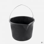 Den Braven Vědro stavební s výlevkou 5 l černá – Sleviste.cz