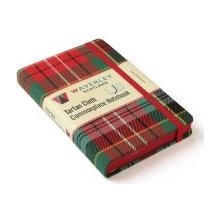 Caledonia: Waverley Genuine Tartan Cloth Commonplace Notebook - 9cm x 14cm
