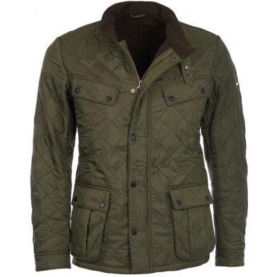 Barbour International Ariel Polarquilt olivová