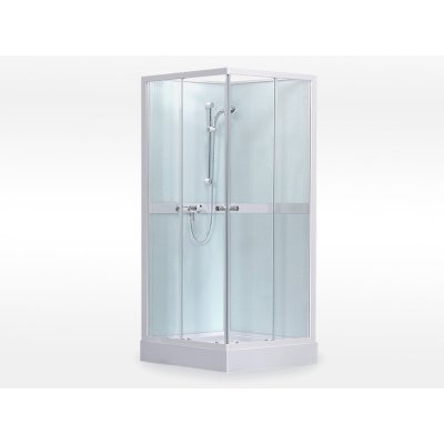 Roth Box sprchový Mollet 90 x 90 B/Transparent, čtvercový – Zbozi.Blesk.cz