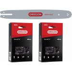 Oregon Sada lišta 14" 35cm + 2 řetězy 3/8" 1,3mm 50 článků 559166 – Zboží Mobilmania
