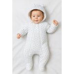 Baby Service Zimní kombinéza s kapucí podšítá wellsoft lístečky – Zboží Mobilmania