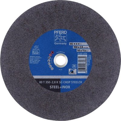 PFERD TOOLS 80 T 350-2,8 K SG CHOP STEELOX/25,4 66323572 řezný kotouč rovný 350 mm 10 ks nerezová ocel, kalená ocel , oc – Zboží Dáma