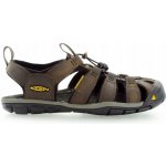 Keen Clearwater Cnx Leather M sandály KEN12010794 dark earth black – Hledejceny.cz