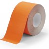 Stavební páska FLOMA Conformable korundová protiskluzová páska pro nerovné povrchy 18,3 x 10 cm x 1,1 mm oranžová