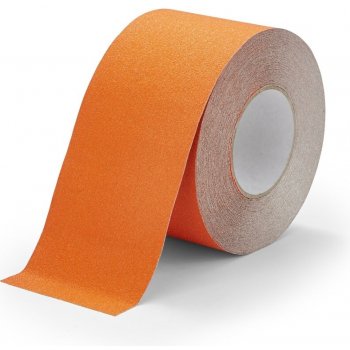 FLOMA Conformable korundová protiskluzová páska pro nerovné povrchy 18,3 x 10 cm x 1,1 mm oranžová