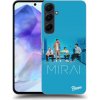 Pouzdro a kryt na mobilní telefon Samsung Picasee silikonové Samsung Galaxy A55 5G Mirai Blue čiré