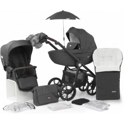 Babystyle Prestige3 Active black/ brown 8v1 Nimbus Charcoal 2022