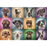 Trefl Veselé psí portréty 1000 dílků – Zboží Mobilmania