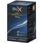 BioX ZINOK (BISGLYCINÁT) 25 mg 120 kapslí – Hledejceny.cz