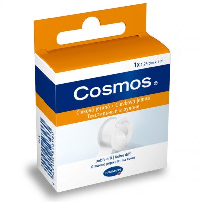 Cosmos Cívková náplast jemná 1,25 cm x 5 m – Zboží Mobilmania