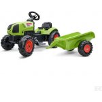 FALK Šliapací traktor 2040B Claas Arion 410 s vlečkou – Sleviste.cz