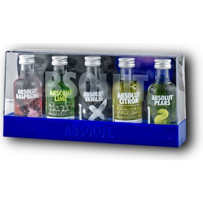 Absolut Mini Set 40% 5 x 0,05 l (set) – Hledejceny.cz