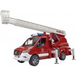 Bruder hasičské auto MB Sprinter se žebříkem stříkající vodu se světlem a zvukem – Hledejceny.cz