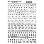 Woodland Scenics propisot písmena Script & Old English černá MG755 – Zboží Dáma