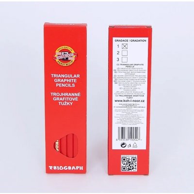 Koh i Noor 1802 trojhranná č.1 12ks – Zboží Živě