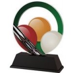 Poháry Bauer Akrylátová trofej CBCUF001M18 Billiard – Sleviste.cz