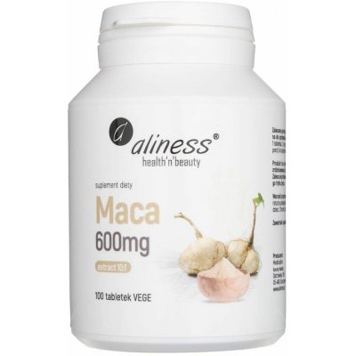 Aliness Maca 600 mg 100 tablet – Hledejceny.cz
