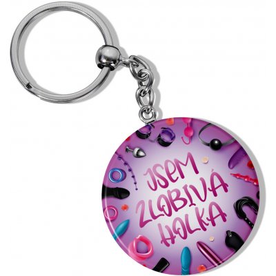 Klíčenka s otvírákem - Zlobivá holka – Hledejceny.cz