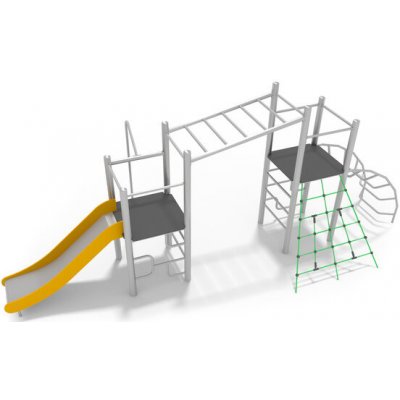 Playground System Dětské hřiště z nerezu se skluzavkou 11597 – Zboží Dáma