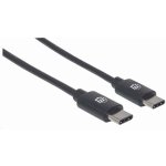 Manhattan 353342 USB-C , USB 2.0, Male na Male, 480 Mbps, 1m, černý – Zbozi.Blesk.cz