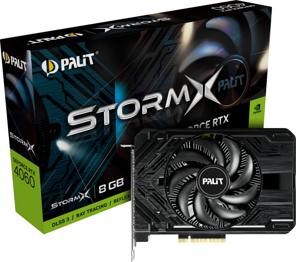 Palit GeForce RTX 4060 StormX 8GB GDDR6 NE64060019P1-1070F