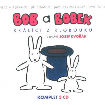 Bob a Bobek králíci z klobouku - 3CD - Jiří Šebánek