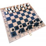DAMPOD SHOP Šachy - Dáma - Backgammon v dřevěné kazetě – Zboží Dáma